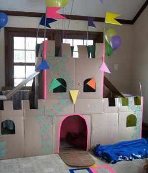 26 Maisons-Cabanes en carton à faire pour vos enfants 13