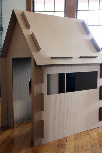 maison en carton pro