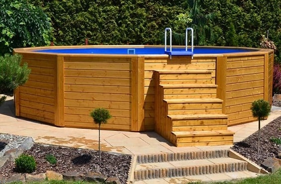 25 idées & tutos bricolage de piscines en palettes 14