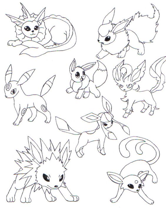 23 Idées & Tutos de Dessins & Coloriage Pokémon 19