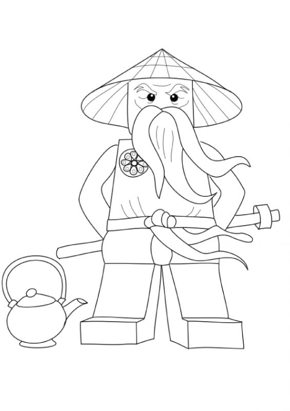 63 coloriages ninjago que votre tout-petit aimera à coup sur ! 31