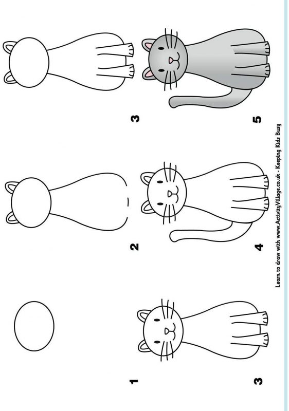 92 tutos dessins mignons étape par étape : pour apprendre le dessin 79