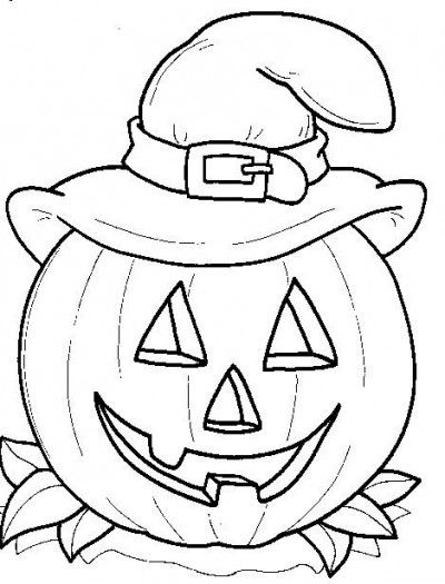 35 Dessins & Coloriages D'Halloween à Copier ou à Imprimer 14