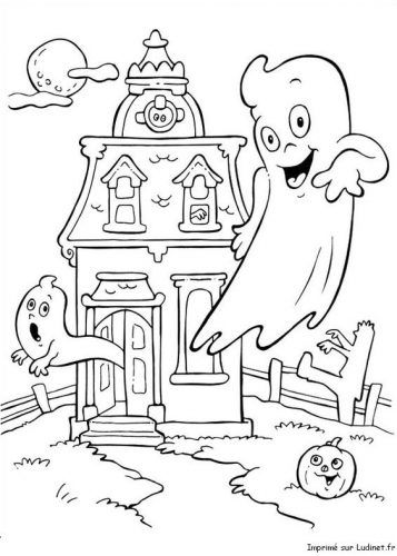 35 Dessins & Coloriages D'Halloween à Copier ou à Imprimer 20