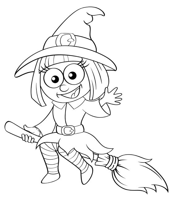 35 Dessins & Coloriages D'Halloween à Copier ou à Imprimer 29