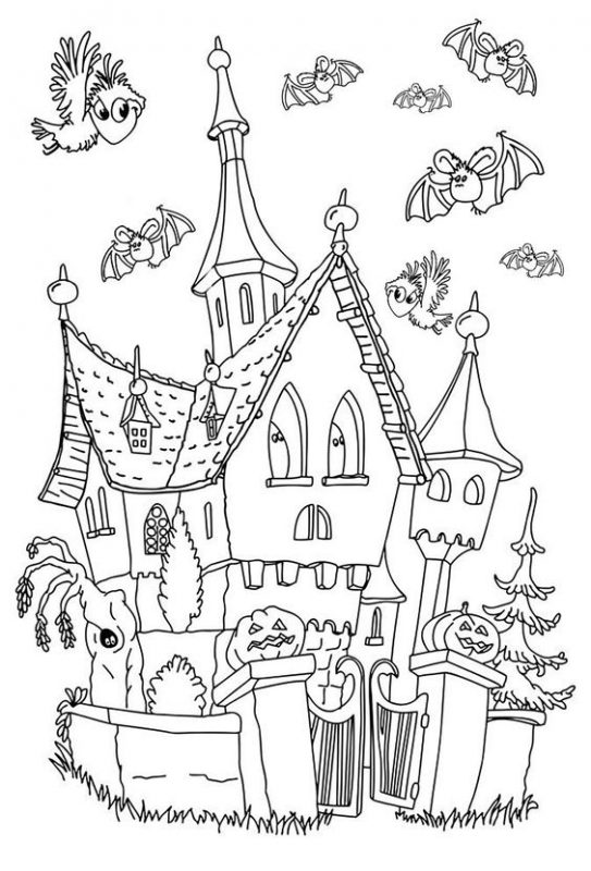 35 Dessins & Coloriages D'Halloween à Copier ou à Imprimer 7