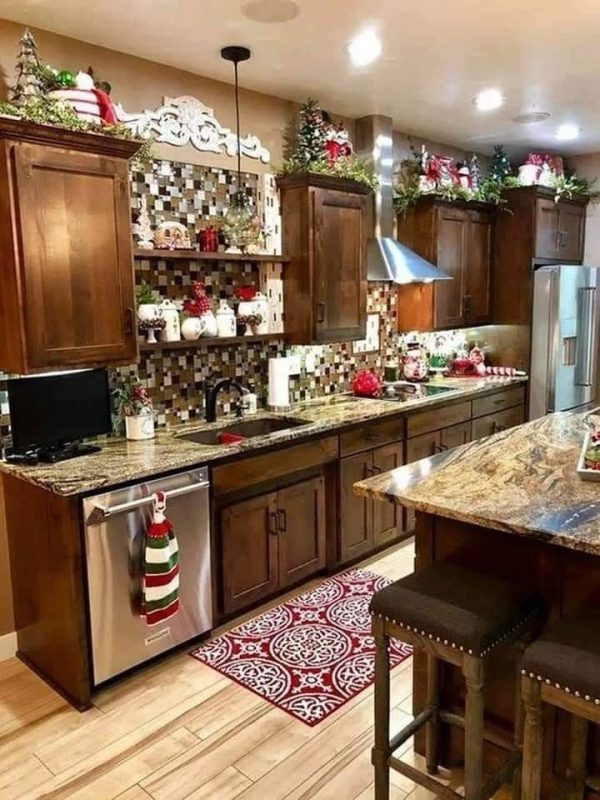 38 idées pour décorer la maison pour Noel 32