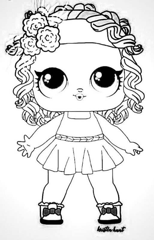 39 Coloriage Poupee Lol A Imprimer Ou A Dessiner