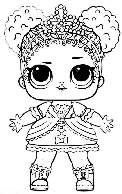 39 Coloriage Poupee Lol A Imprimer Ou A Dessiner