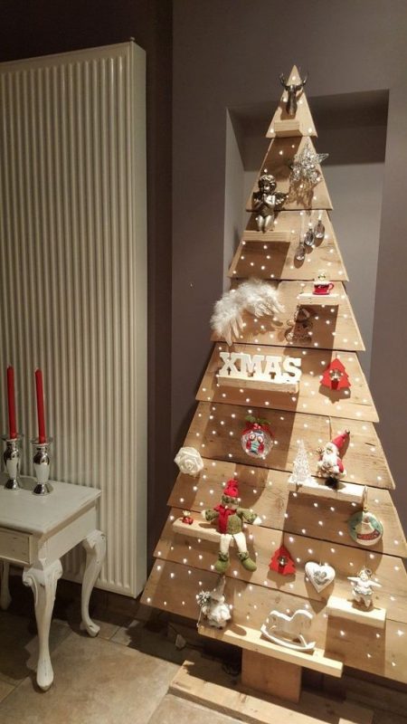 Sapin de Noël en bois à faire soi même Raumgestalt