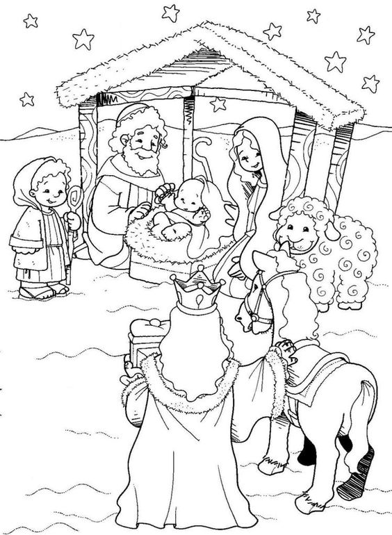 50 Dessins de Noël à Colorier (pour apprendre à dessiner) 14