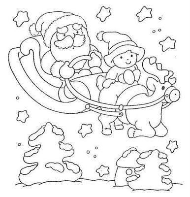 50 Dessins de Noël à Colorier (pour apprendre à dessiner) 33