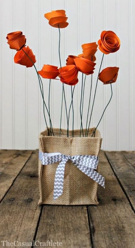 65 top idées & tutos de fleurs en papier à faire soi-même 12