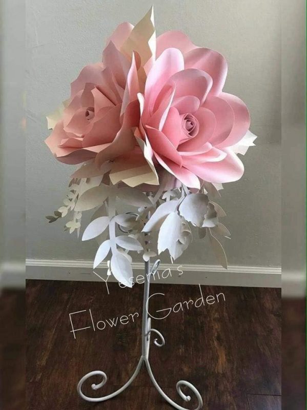 65 top idées & tutos de fleurs en papier à faire soi-même 44