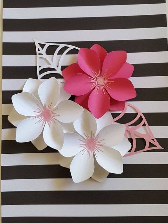 65 top idées & tutos de fleurs en papier à faire soi-même 54