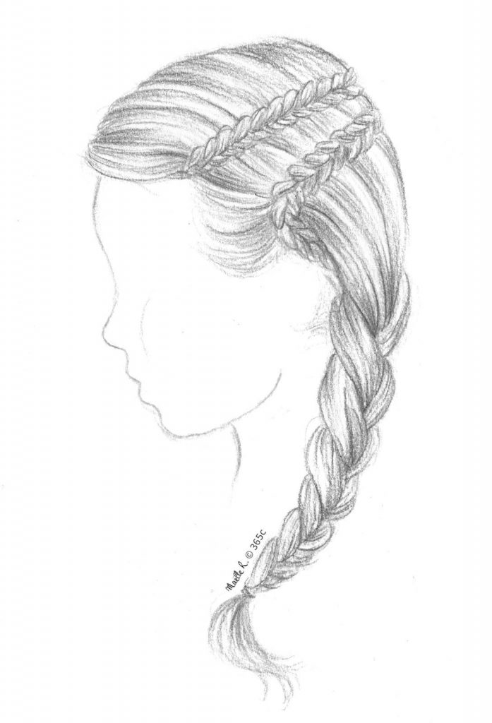 15 top idées pour apprendre à dessiner des cheveux 13