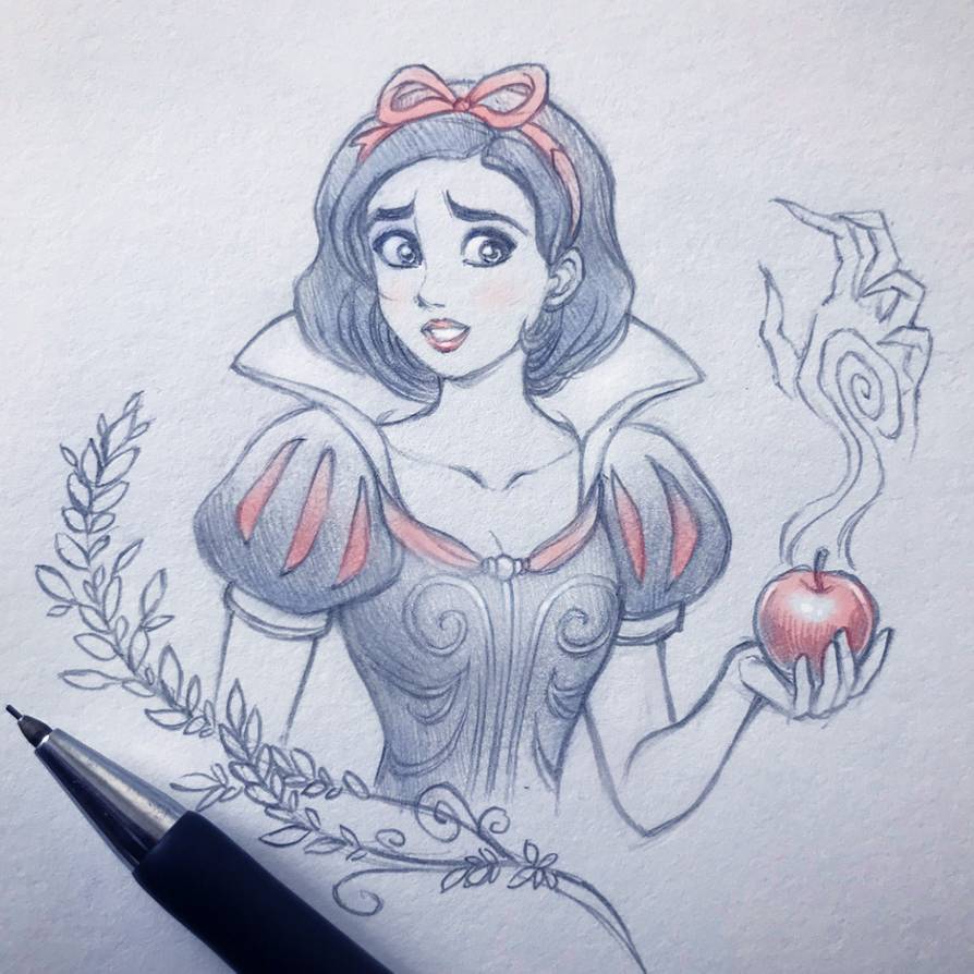 40 top idées de princesses Disney à dessiner 2