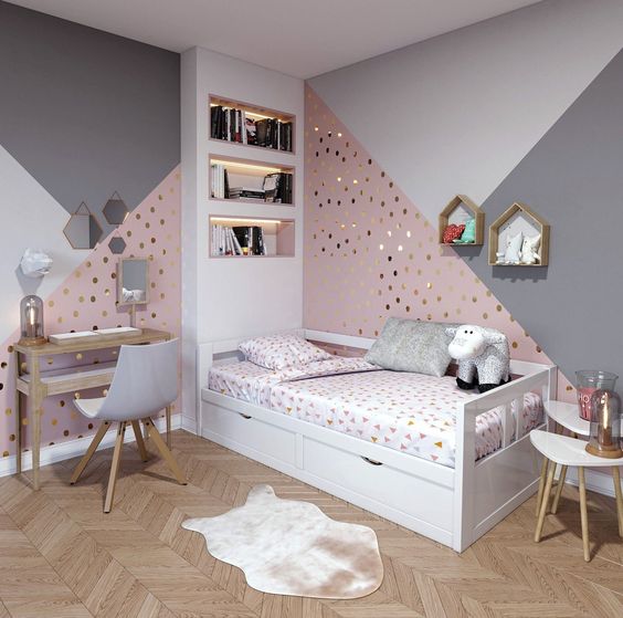 45 top idées de chambre d'ados pour filles 14