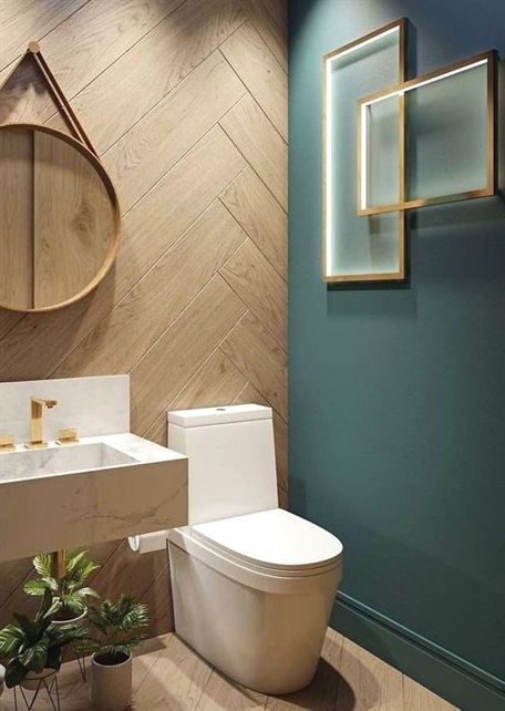 100 top idées de déco pour les wc 11