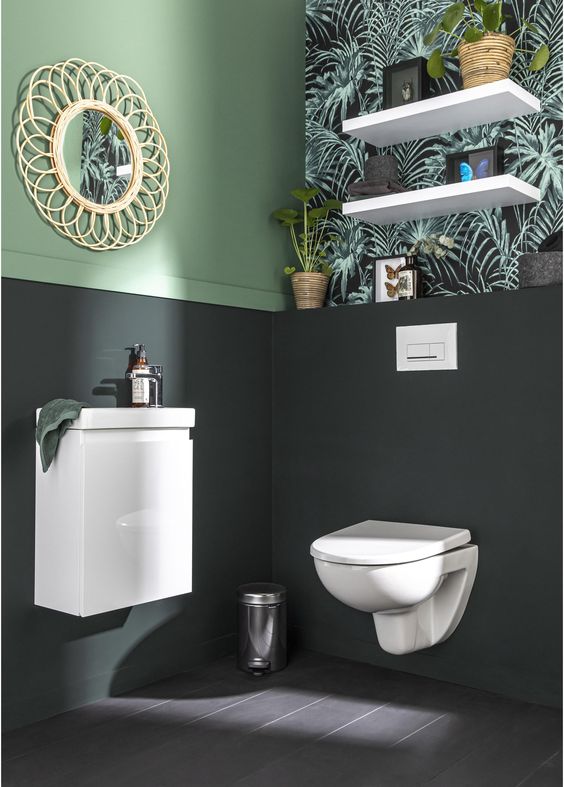 100 top idées de déco pour les wc 8