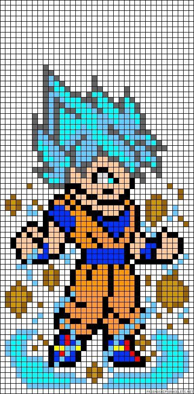 100 idées de coloriages de dessins pixel art 11