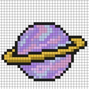 100 idées de coloriages de dessins pixel art 33