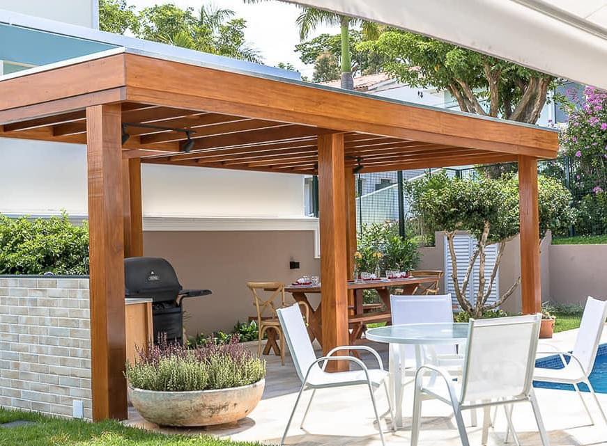 24 pergolas en bois pour embellir votre jardin 18