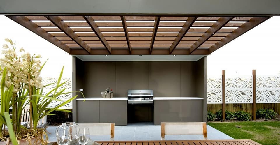 30 cuisines d'extérieur avec grills pour vous inspirer 29