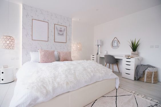 45 top idées de chambre d'ados pour filles 17