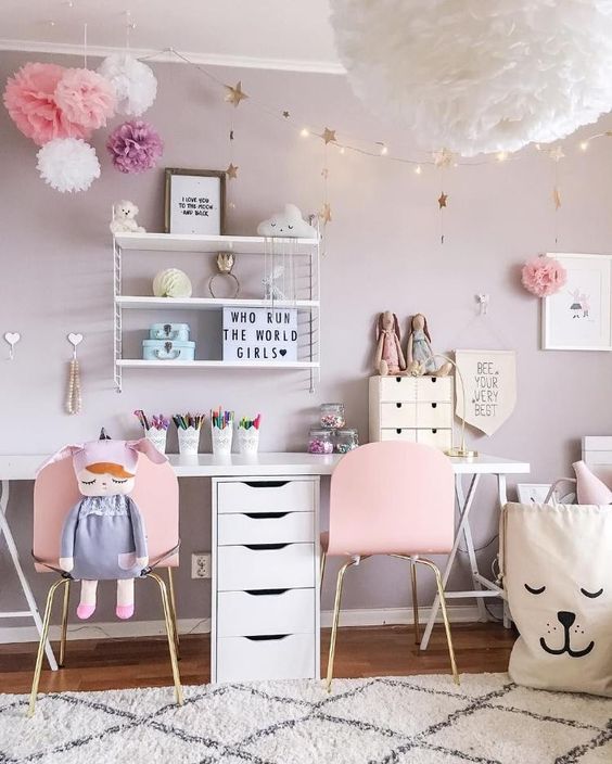 45 top idées de chambre d'ados pour filles 33