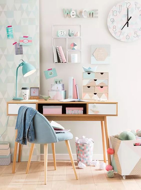 45 top idées de chambre d'ados pour filles 19