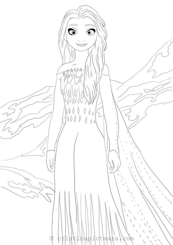 44 top idées de coloriages reine des neiges 2 24