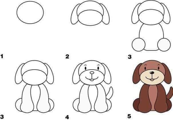 28 tutos dessins étape par étape : pour apprendre à dessiner aux enfants 11