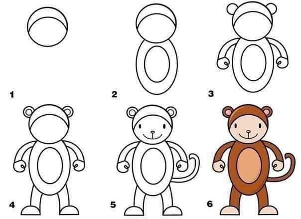 28 tutos dessins étape par étape : pour apprendre à dessiner aux enfants 17