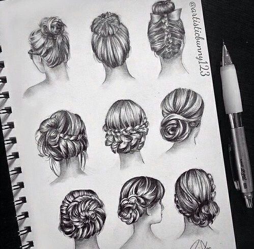 20 top idées de dessins de cheveux 6