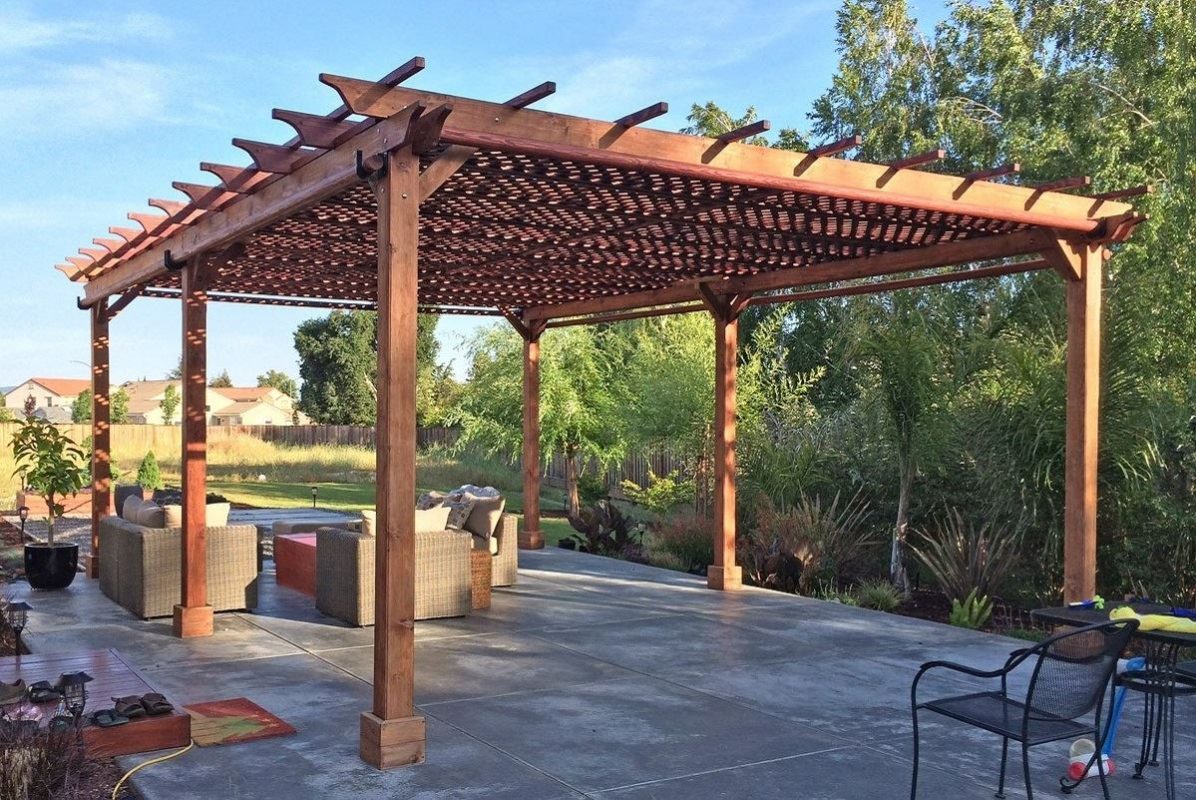 34 idées de pergolas en bois pour transformer votre terrasse 24