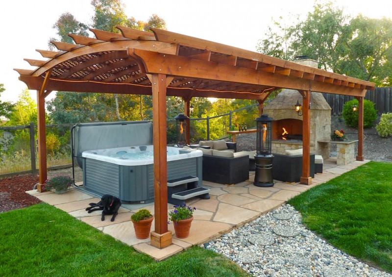 34 idées de pergolas en bois pour transformer votre terrasse 25