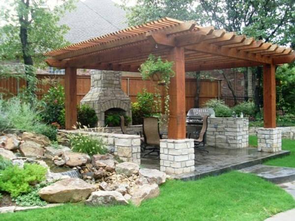 34 idées de pergolas en bois pour transformer votre terrasse 33