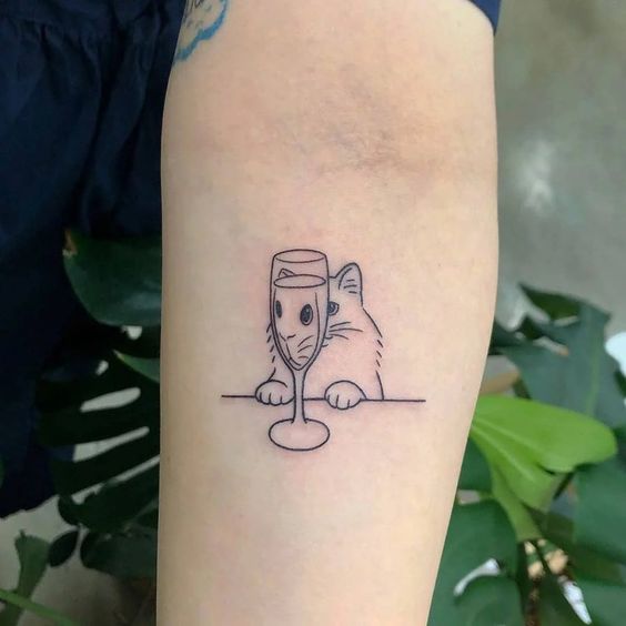 79 petits tatouages discrets et minimalistes qui prouvent que moins c'est plus 47