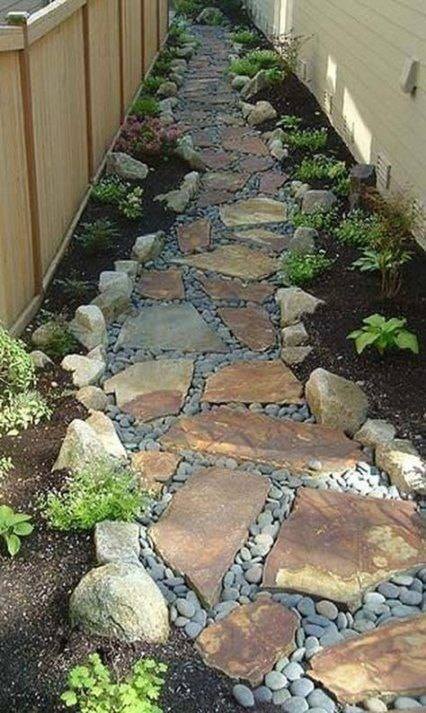 80 top idées pour embellir son allée de jardin 11