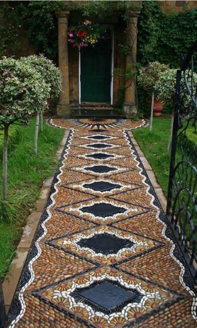 80 top idées pour embellir son allée de jardin 21