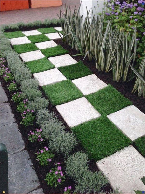 80 top idées pour embellir son allée de jardin 5