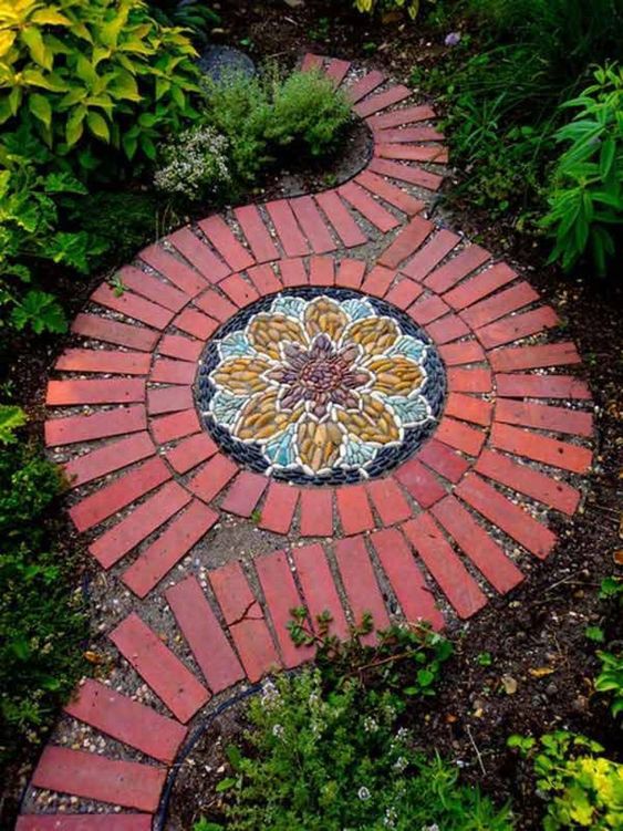 80 top idées pour embellir son allée de jardin 45