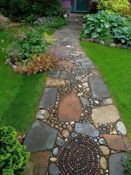 80 top idées pour embellir son allée de jardin 46