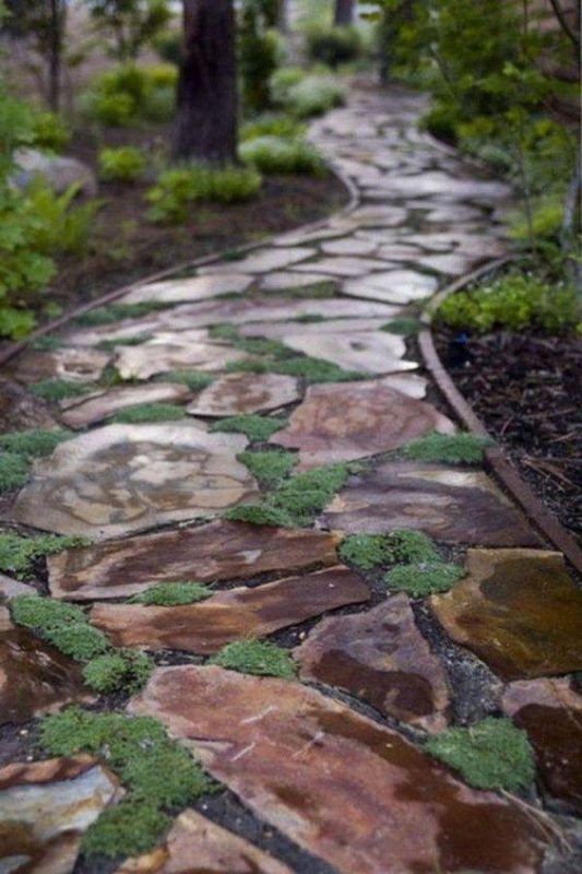 80 top idées pour embellir son allée de jardin 58