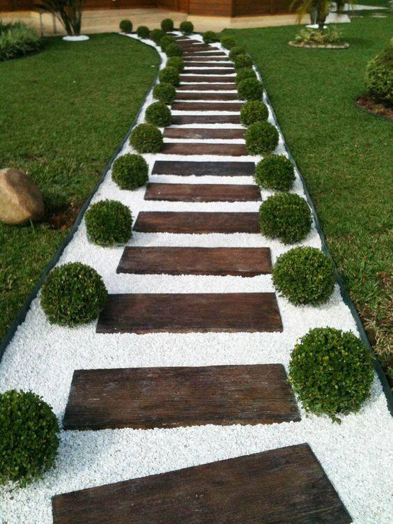 80 top idées pour embellir son allée de jardin 72