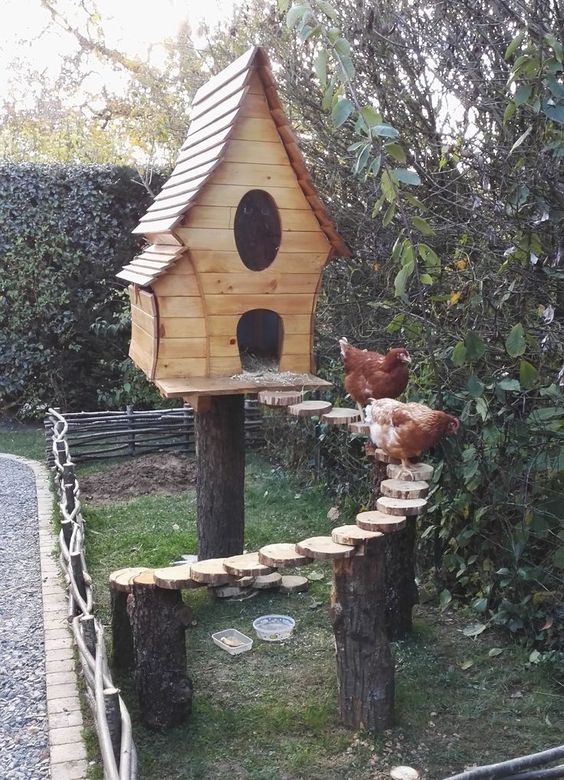 100 top idées de poulaillers pour la prise en charge de vos poulets 129