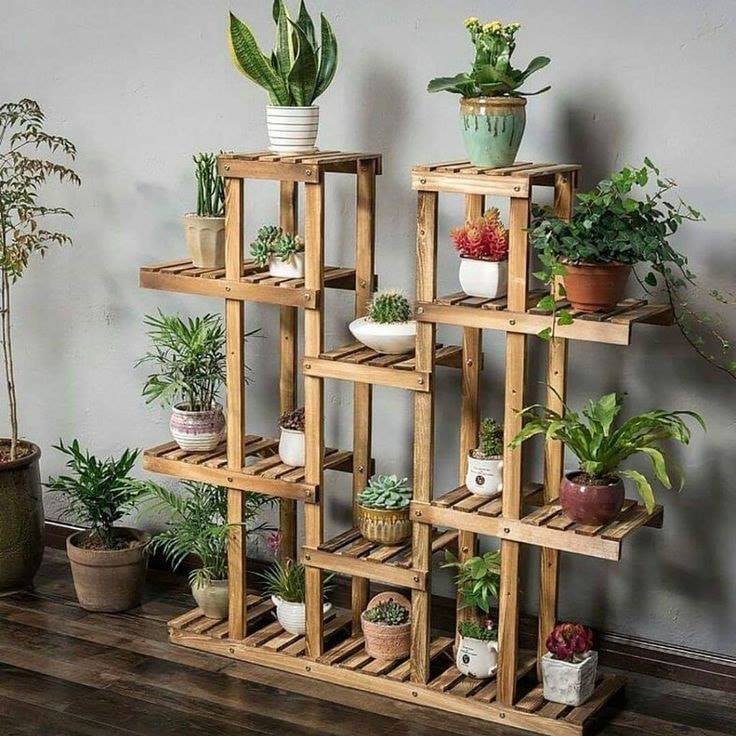 100 belles idées d'étagères pour plantes en tendance 15