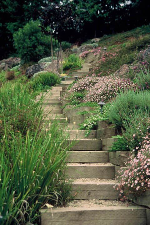 26 top idées d'escaliers de jardin en tendance 15