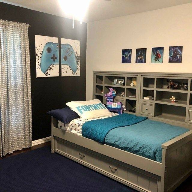 29 top idées pour décorer une chambre de garçons adolescents 17